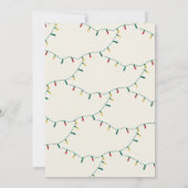 エレガントクリスマスツリーフォトハッピー休日 カード (裏面)