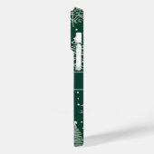 エレガントクリスマスツリーホリデーラインアートパターン Case-Mate iPhoneケース (裏面 / 左)