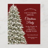 エレガントクリスマスツリーレッドグリーンクリスマスパーティー (正面)