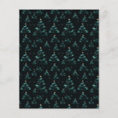 エレガントクリスマスツリー文具紙 (正面)