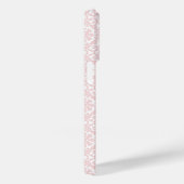 エレガントクリスマスツリー赤い雪パーソナライズされた片 Case-Mate iPhoneケース (裏面 / 右)