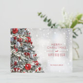 エレガントクリスマスツリー シーズンカード (スタンド正面)
