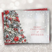 エレガントクリスマスツリー シーズンカード