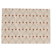 エレガントクリスマスツリー ラージペーパーバッグ (裏面)