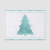 エレガントクリスマスツリー |ルクセアクアミント（ばちゃばちゃ）跳ねる 薄葉紙 (正面)