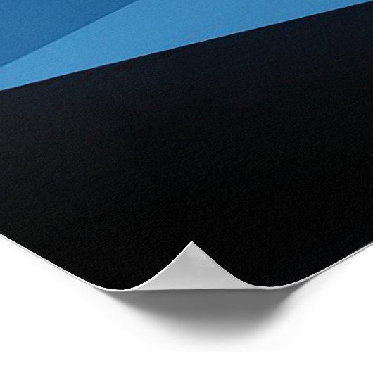 エレガントクリスマスデザイン – ベツレヘムの星 ポスター (角)