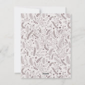 エレガントクリスマスパタ数々のーンの写真 シーズンカード (裏面)