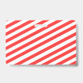 エレガントクリスマスパーティの招待状カード» バッジ (裏面)