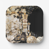 エレガントクリスマスパーティープレート ペーパープレート (正面)