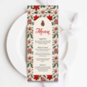 エレガントクリスマスパーティー赤フローラ メニュー