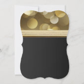 エレガントクリスマスパーティー 招待状 (裏面)