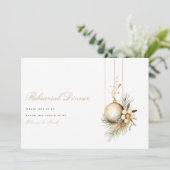 エレガントクリスマスフローラリハーサル夕食券 サンキューカード (スタンド正面)