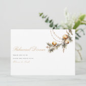 エレガントクリスマスフローラリハーサル夕食券 サンキューカード (スタンド正面)