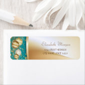 エレガントクリスマスボール、ラベル ラベル (インサイチュ)