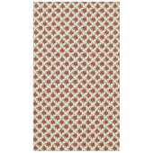 エレガントクリスマスポインセチアフローラテーブルクロス テーブルクロス (正面)