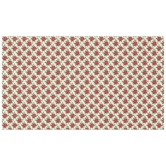 エレガントクリスマスポインセチアフローラテーブルクロス テーブルクロス (正面(横))