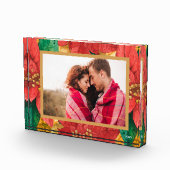 エレガントクリスマスポインセテカスタムィアス フォトブロック (右)