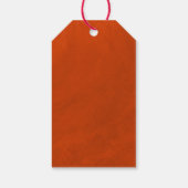 エレガントクリスマスリースホリデーギフトラベル ギフトタグ (裏面)