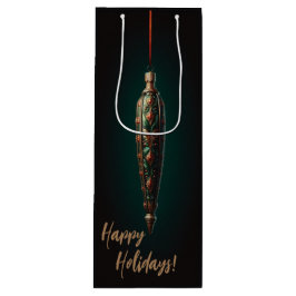 エレガントクリスマスワイン抱き枕 ワインギフトバッグ