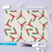 エレガントクリスマス冬の果実 薄葉紙 (クラフト)