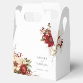 エレガントクリスマス冬フローラ フェイバーボックス (オープン)