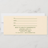 エレガントクリスマス券 (裏面)