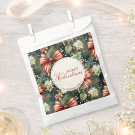 エレガントクリスマス応援キャンディーケーンボウカスタムズ フェイバーバッグ