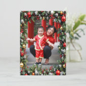 エレガントクリスマス枠 シーズンカード (スタンド正面)