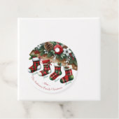 エレガントクリスマス水彩植物学 フェイバータグ (インサイチュ)