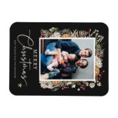 エレガントクリスマス用磁石 マグネット (横)