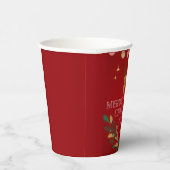 エレガントクリスマス紙カップ 紙コップ (右)