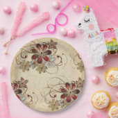 エレガントクリスマス紙プレート ペーパープレート (パーティー)