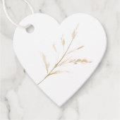 エレガントクリスマス花模様休日 フェイバータグ (正面)