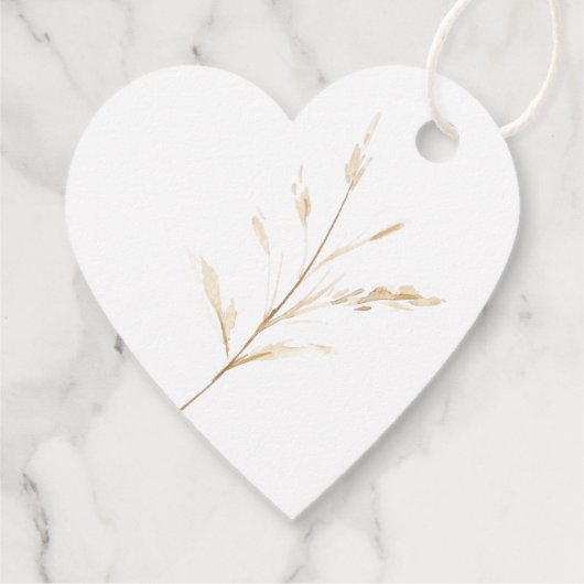 エレガントクリスマス花模様休日 フェイバータグ (裏面)