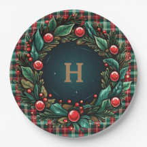 エレガントクリスマス赤と緑の格子縞