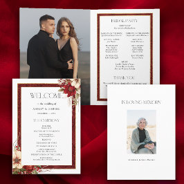 エレガントクリスマス赤ダマスクフローラ プログラム