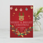 エレガントクリスマス シーズンカード (スタンド正面)