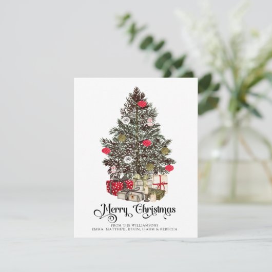 エレガントクリスマス シーズンカード (スタンド正面)