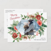 エレガントクリスマス ポストカード (正面/裏面)