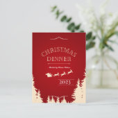 エレガントクリスマス ポストカード (スタンド正面)