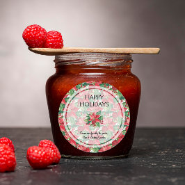 エレガントクリスマス ラウンドシール