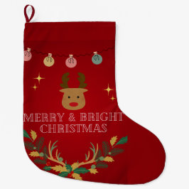 エレガントクリスマス ラージクリスマスストッキング