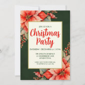 エレガントクリスマス 招待状 (正面)