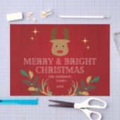 エレガントクリスマス 薄葉紙 (クラフト)