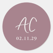 エレガントクリーン結婚ズ ラウンドシール (正面)