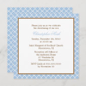 エレガントクローバー 招待状 (正面/裏面)