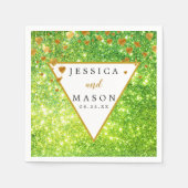 エレガントグユニークリー結婚ズ スタンダードカクテルナプキン (正面)