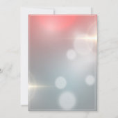 エレガントグラデーション金ゴールド会社クリスマスパーティー 招待状 (裏面)