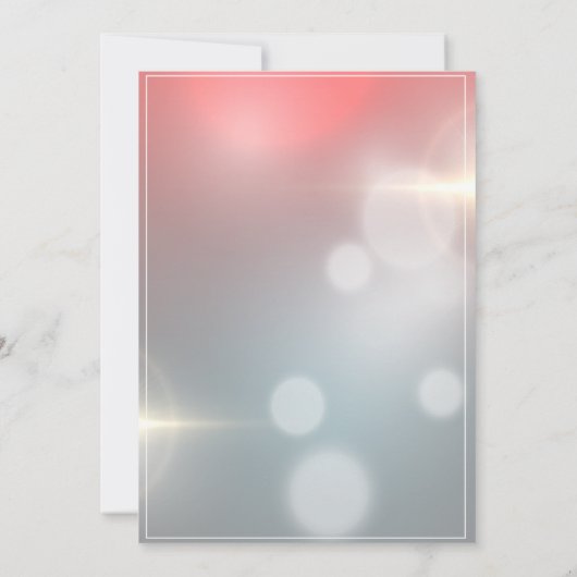 エレガントグラデーション金ゴールド会社クリスマスパーティー 招待状 (裏面)