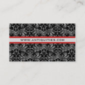 エレガントグランジインテリア・デザイナアンティーク・ディーラー 名刺 (裏面)